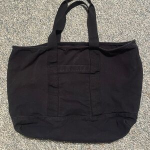 Old Navy Beach Tote Bag Soft Canvas